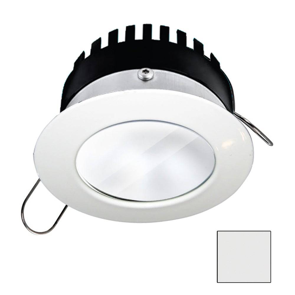 i2Systems Apeiron PRO A506 - 6W Spring Mount Light - Round - Cool White - White Finish [A506-31AAG] - Twin Screws Marine Service