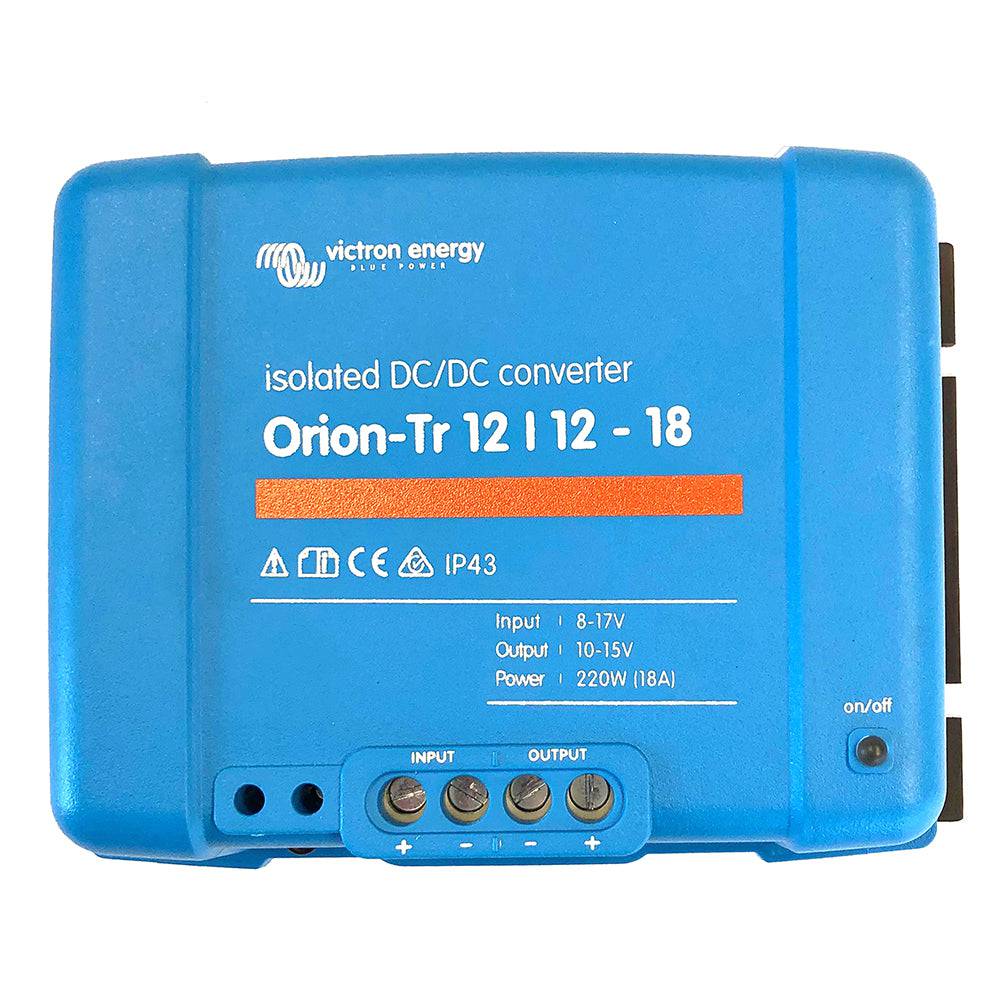 Victron Orion-TR DC-DC Converter - 12 VDC to 12 VDC - 18AMP Isolated [ORI121222110] - Twin Screws Marine Service