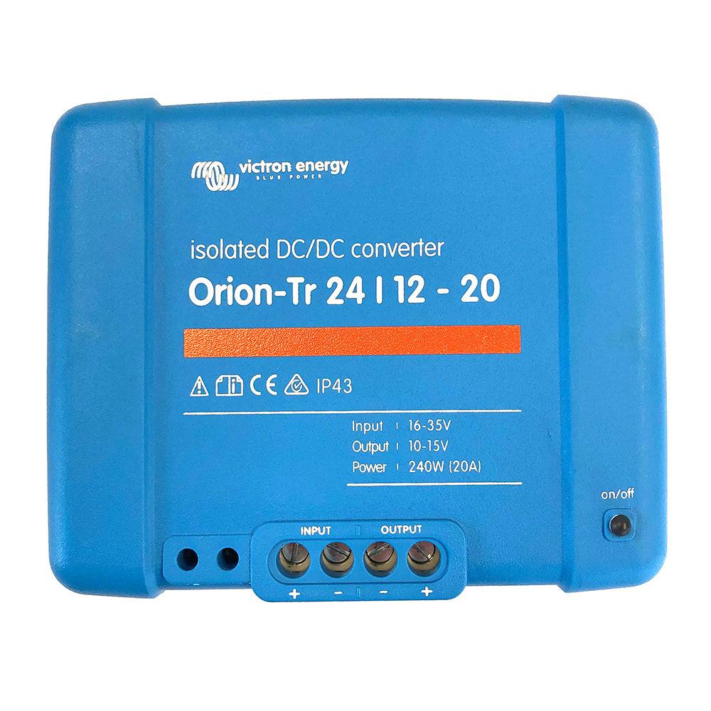 Victron Orion-TR DC-DC Converter - 24 VDC to 12 VDC - 20AMP Isolated [ORI241224110] - Twin Screws Marine Service
