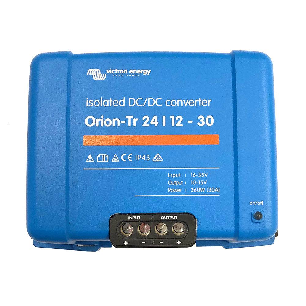 Victron Orion-TR DC-DC Converter - 24 VDC to 12 VDC - 30AMP Isolated [ORI241240110] - Twin Screws Marine Service