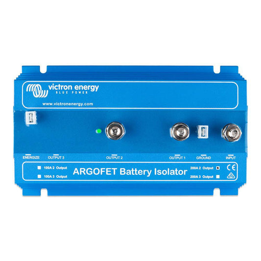 Victron ArgoFET 200-2 Battery Isolator - 200AMP - 1 Alternator, 2 Batteries [ARG200201020R] - Twin Screws Marine Service