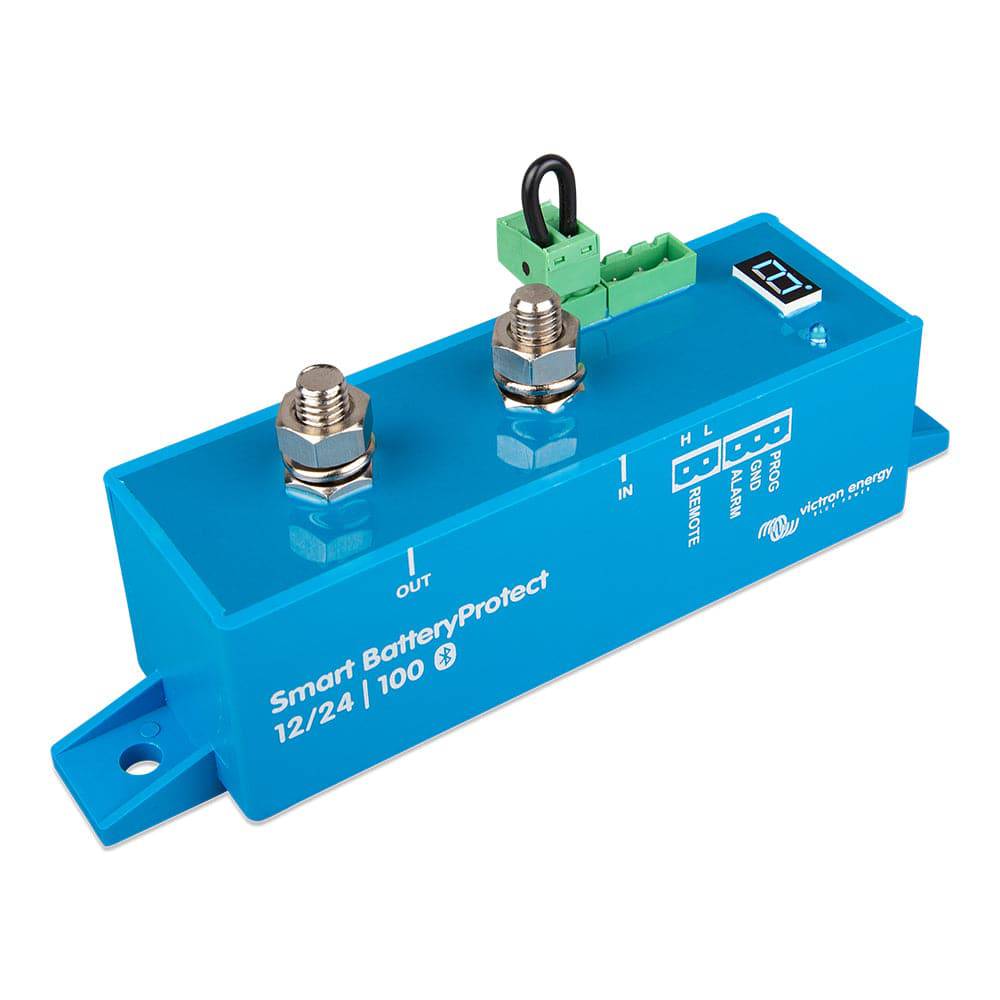 Victron Smart BatteryProtect - 100AMP - 6-35 VDC - Bluetooth Capable [BPR110022000] - Twin Screws Marine Service