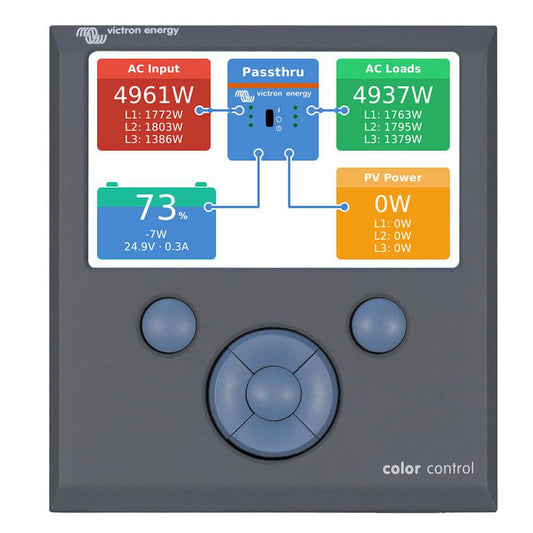 Victron Color Control GX Monitor - Button Control [BPP010300100R] - Twin Screws Marine Service