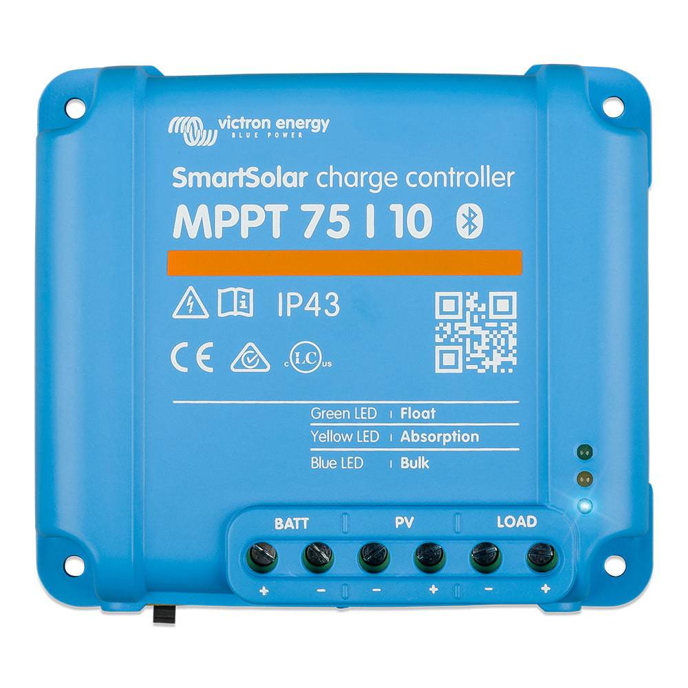 Victron SmartSolar MPPT Solar Charge Controller - 75V - 10Amp - UL Approved [SCC075010060R] - Twin Screws Marine Service