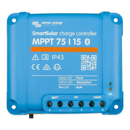 Victron SmartSolar MPPT Solar Charge Controller - 75V - 15Amp - UL Approved [SCC075015060R] - Twin Screws Marine Service