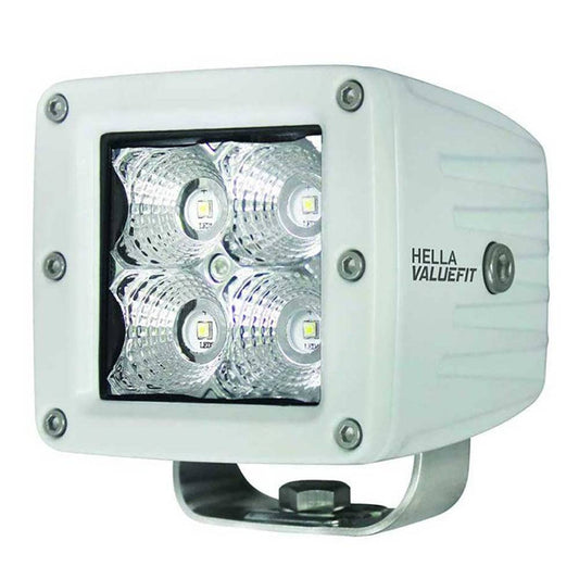 Hella Marine Value Fit LED 4 Cube Flood Light - White [357204041] - Twin Screws Marine Service