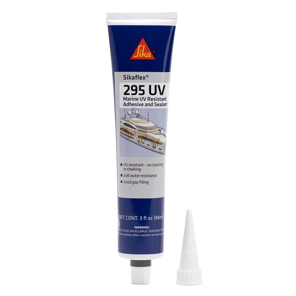 Sika Sikaflex 295 UV - Black - 3oz Tube [610587] - Twin Screws Marine Service