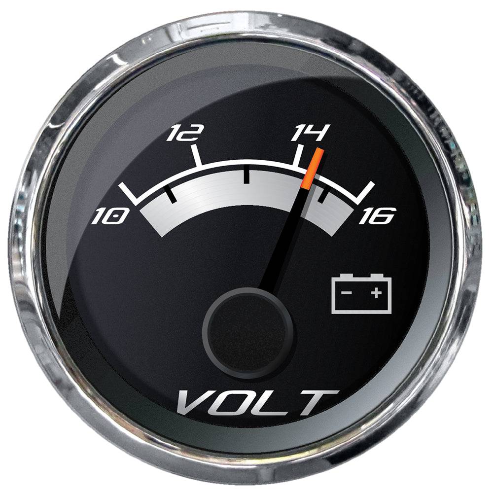 Faria Platinum 2" Voltmeter (10-16 VDC) [22022] - Twin Screws Marine Service