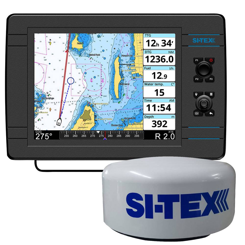 SI-TEX NavPro 1200 w/MDS-15 WiFi 20" Hi-Res Digital Radome Radar w/15M Cable [NAVPRO1200R] - Twin Screws Marine Service
