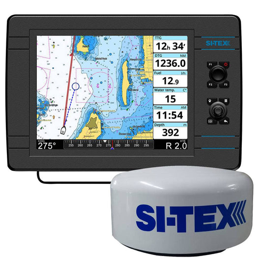 SI-TEX NavPro 1200F w/MDS-15 WiFi 20" Hi-Res Digital Radome Radar w/15M Cable [NAVPRO1200FR] - Twin Screws Marine Service