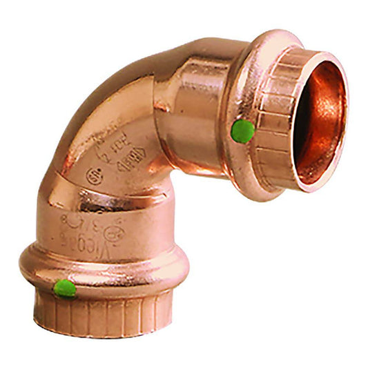 Viega ProPress 1/2" - 90 Copper Elbow - Double Press Connection - Smart Connect Technology [77317] - Twin Screws Marine Service
