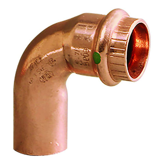 Viega ProPress 1-1/2" - 90 Copper Elbow - Street/Press Connection - Smart Connect Technology [77067] - Twin Screws Marine Service
