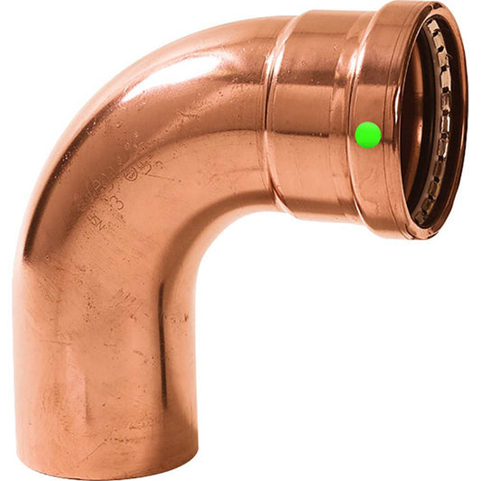 Viega ProPress 2-1/2" - 90 Copper Elbow - Street/Press Connection - Smart Connect Technology [20638] - Twin Screws Marine Service