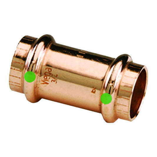 Viega ProPress 1" Copper Coupling w/Stop - Double Press Connection - Smart Connect Technology [78057] - Twin Screws Marine Service