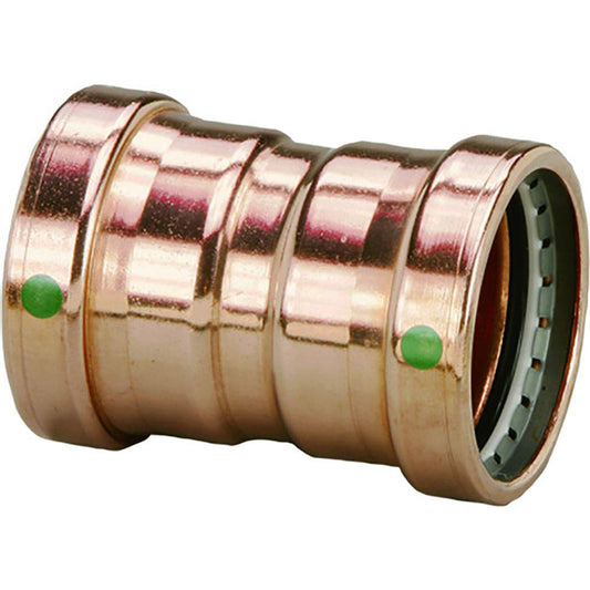 Viega ProPress 2-1/2" Copper Coupling w/Stop Double Press Connection - Smart Connect Technology [20728] - Twin Screws Marine Service
