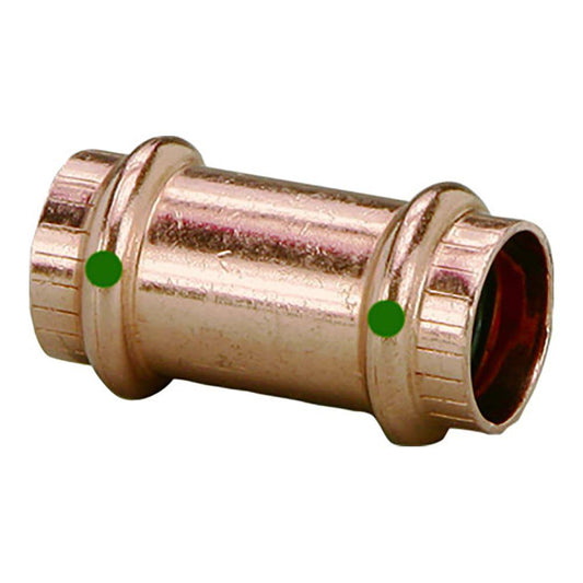 Viega ProPress 1-1/2" Copper Coupling w/o Stop - Double Press Connection - Smart Connect Technology [78192] - Twin Screws Marine Service