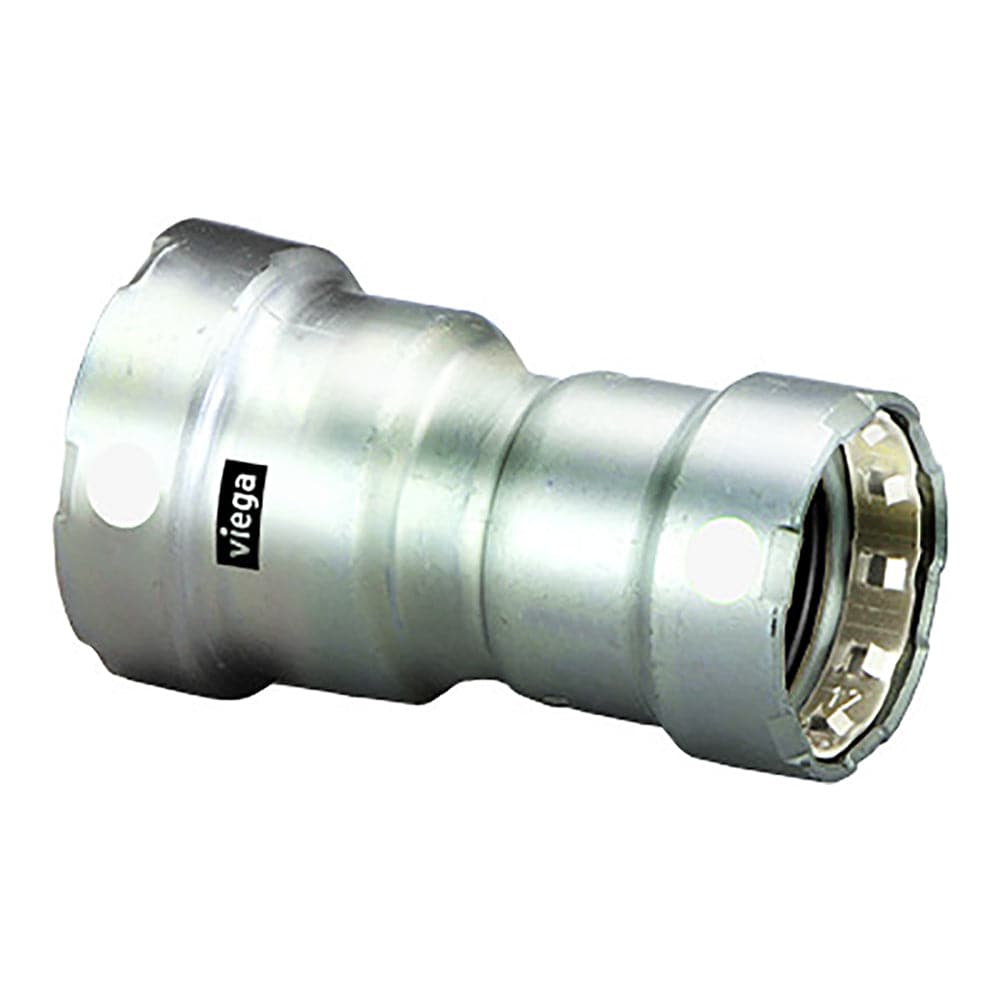 Viega MegaPress 1-1/2" x 1" Stainless Steel 304 Reducer - Double Press Connection - Smart Connect Technology [95345] - Twin Screws Marine Service