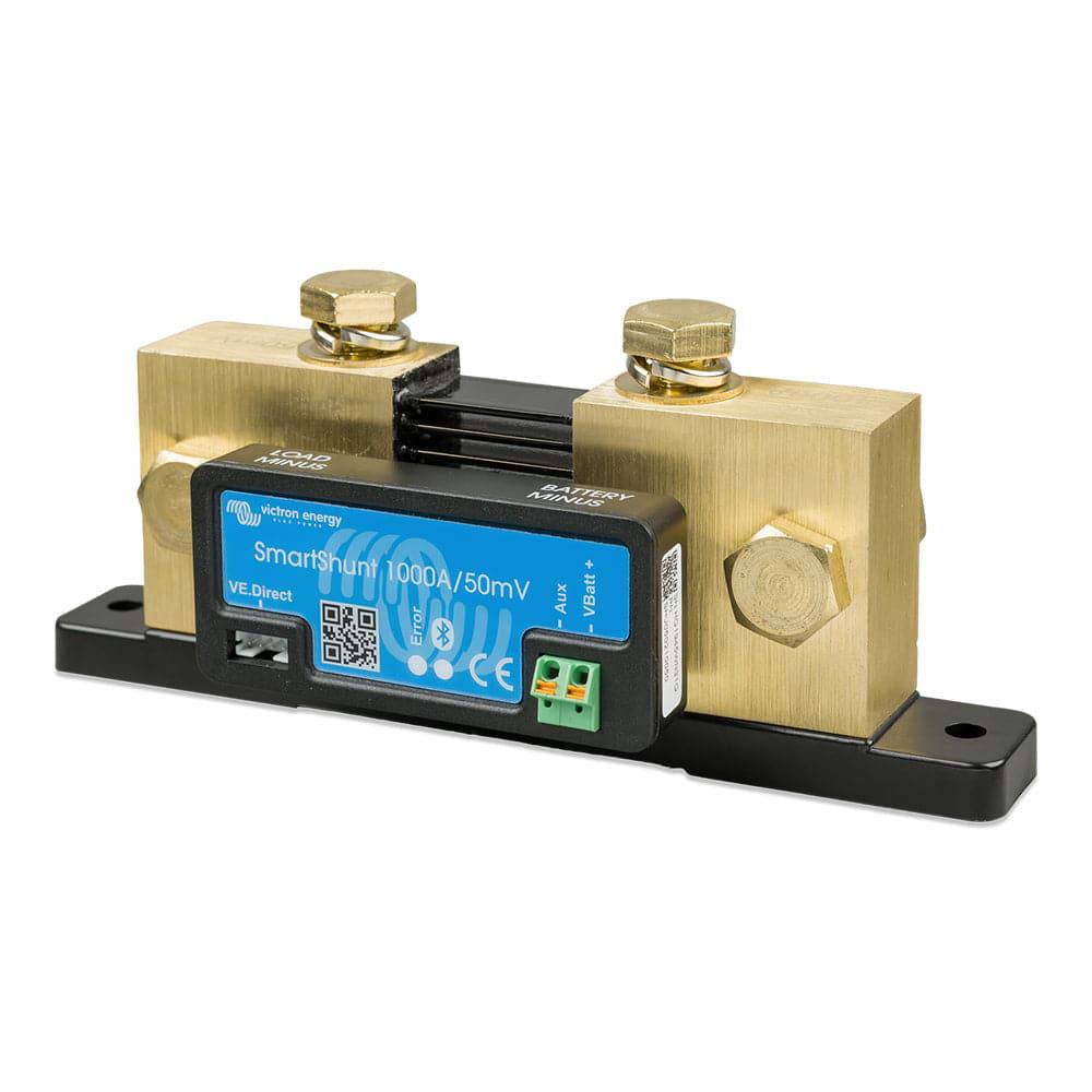Victron SmartShunt 1000AMP/50MV Bluetooth Smart Battery Shunt [SHU050210050] - Twin Screws Marine Service