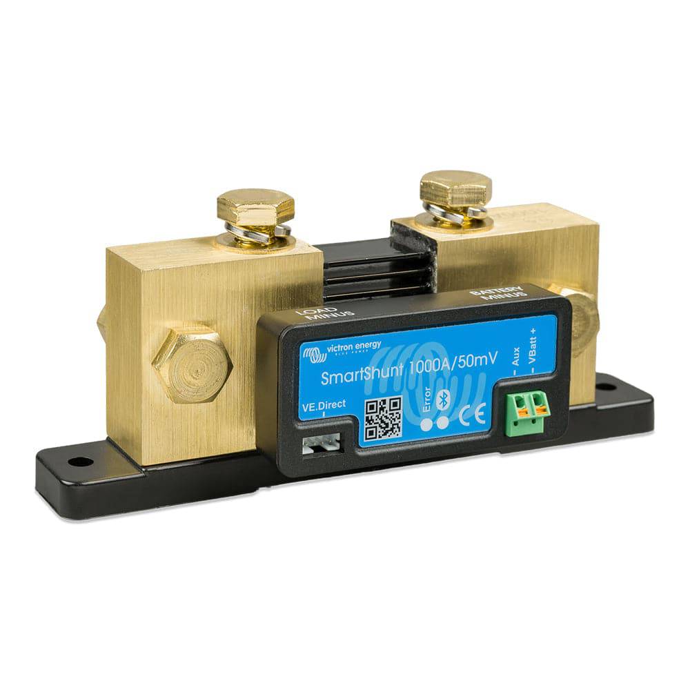 Victron SmartShunt 1000AMP/50MV Bluetooth Smart Battery Shunt [SHU050210050] - Twin Screws Marine Service