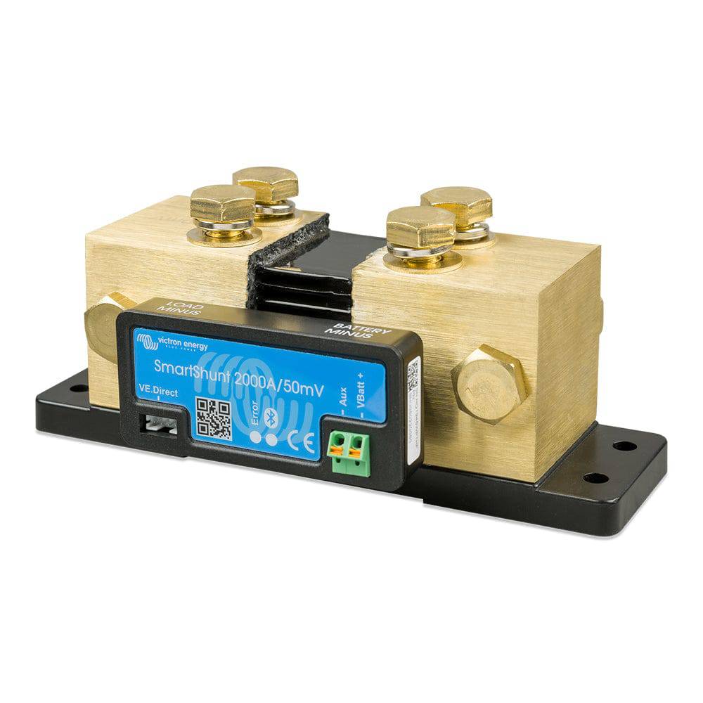 Victron SmartShunt 2000AMP/50MV Bluetooth Smart Battery Shunt [SHU050220050] - Twin Screws Marine Service