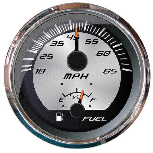 Faria Platinum 4" Multi-Function - Speedometer  Fuel [22015] - Twin Screws Marine Service