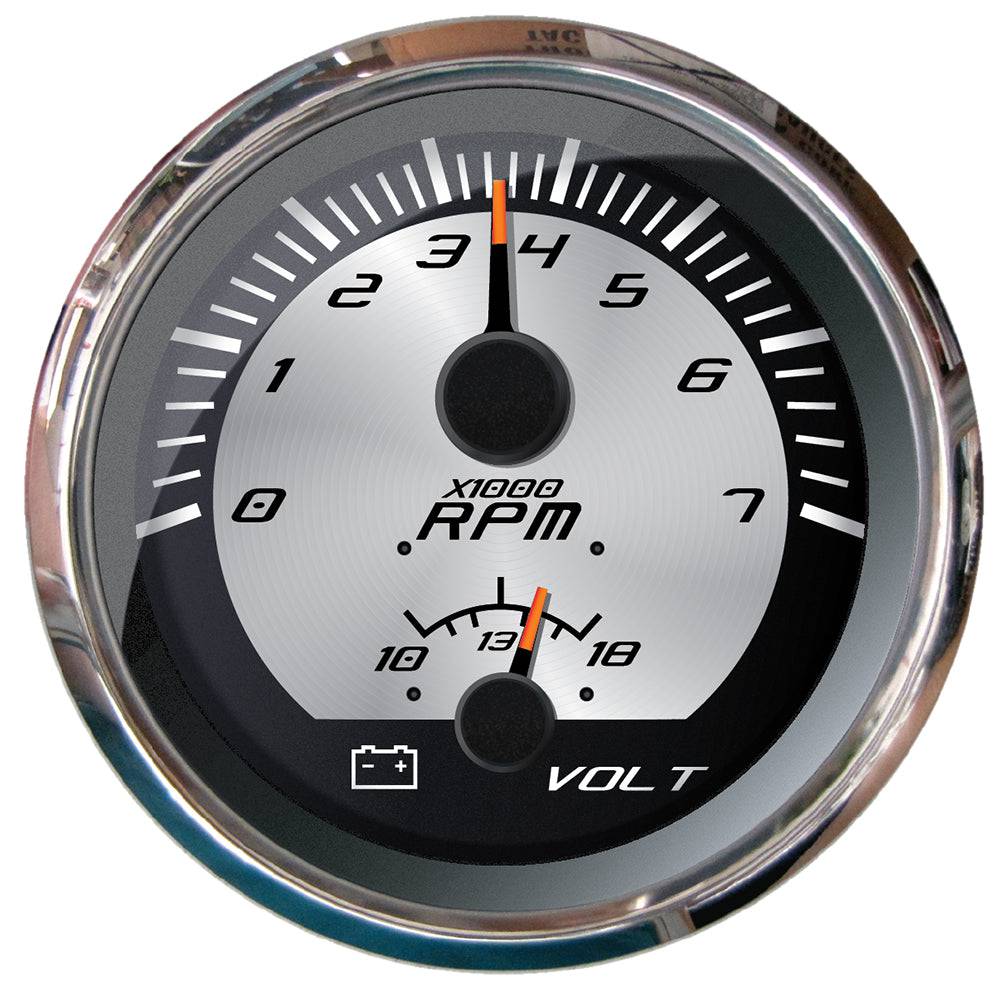 Faria Platinum 4" Multi-Function - Tachometer  Voltmeter [22016] - Twin Screws Marine Service