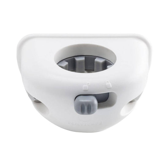 Navisafe Navimount Vertical White w/Screws [950-1] - Twin Screws Marine Service