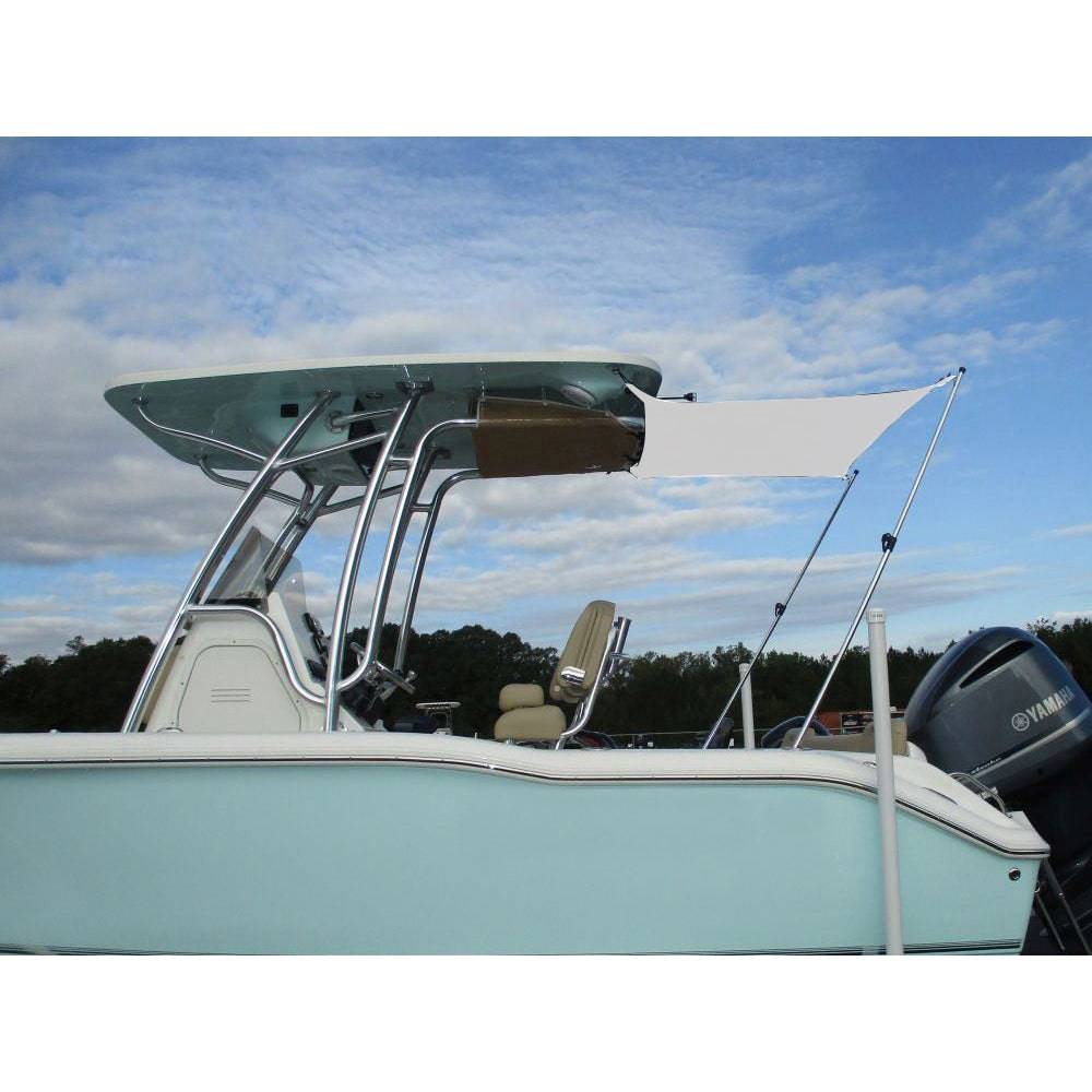 Carver 4 T-Shade T-Top Shade Extension - White [TS4-WHT] - Twin Screws Marine Service