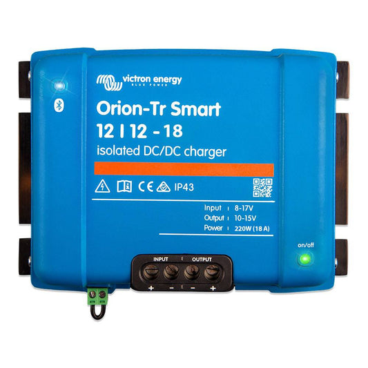 Victron Orion-TR Smart 12/12-18A 18A (220W) Isolated DC-DC Charger or Power Supply [ORI121222120] - Twin Screws Marine Service