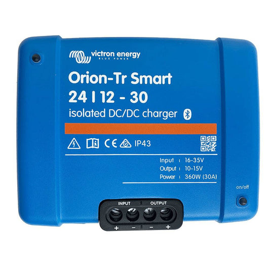 Victron Energy Orion-TR Smart 24/12-30 30A (360W) Isolated DC-DC Charger or Power Supply [ORI241236120] - Twin Screws Marine Service