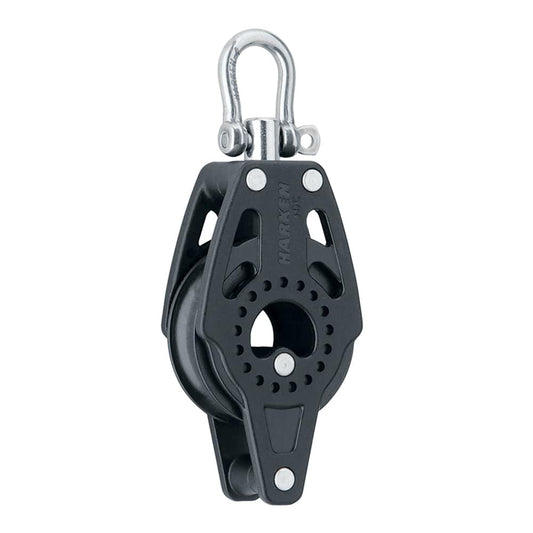 Harken 40mm Carbo Block Single w/Swivel  Bracket [2637] - Twin Screws Marine Service