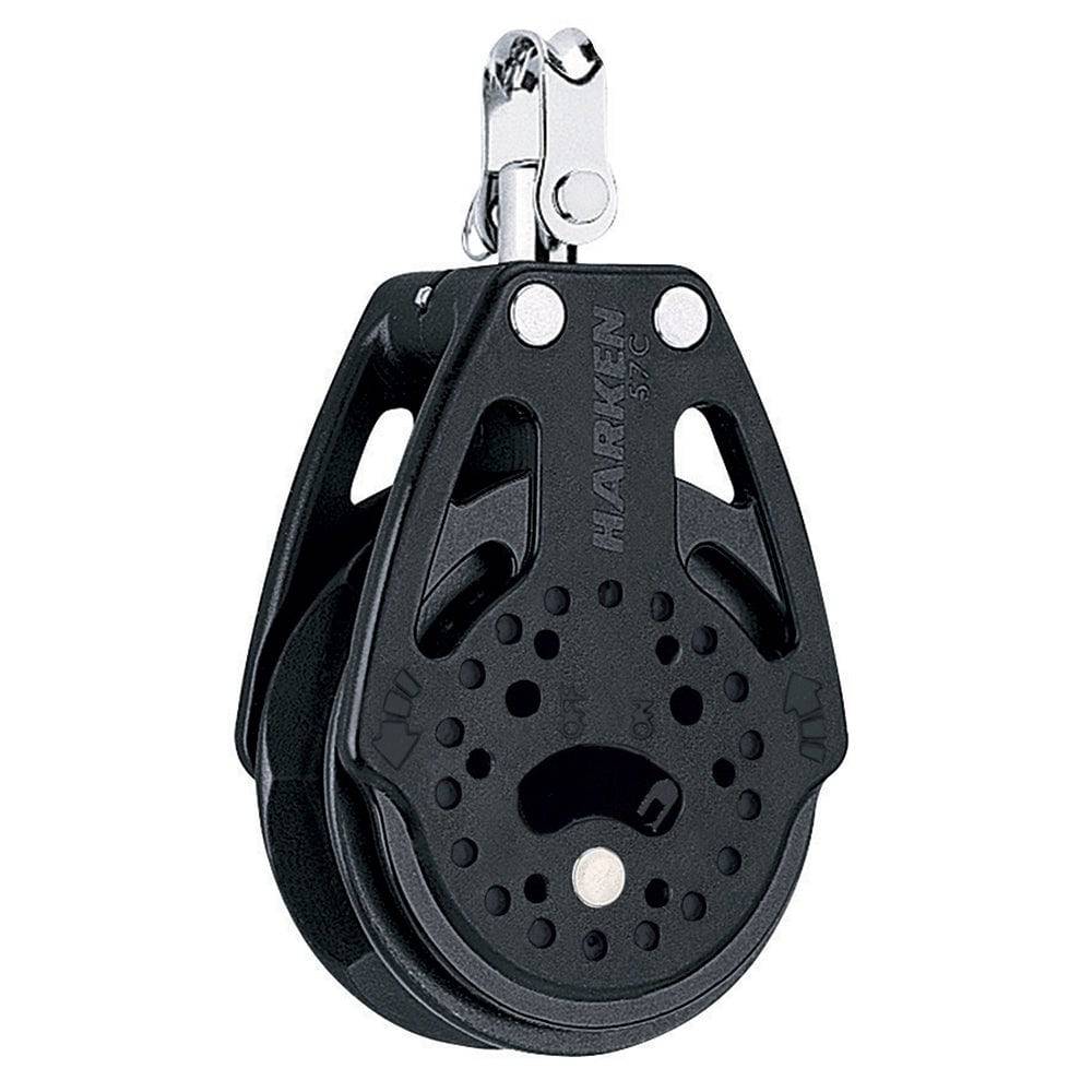 Harken 57mm Carbo Single Ratchet Block w/Swivel [2135] - Twin Screws Marine Service