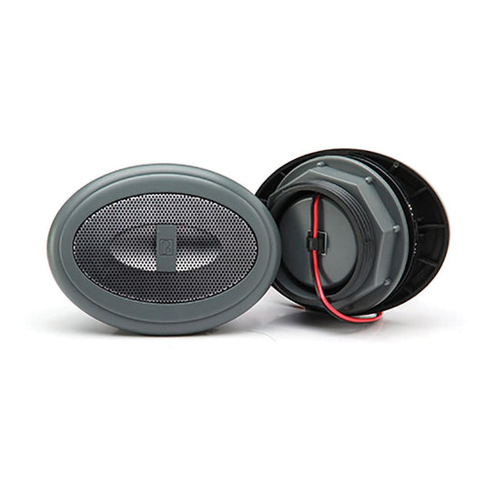 Poly-Planar SB-50 2" 35 Watt Spa Oval Speaker - Grey [SB50G] - Twin Screws Marine Service