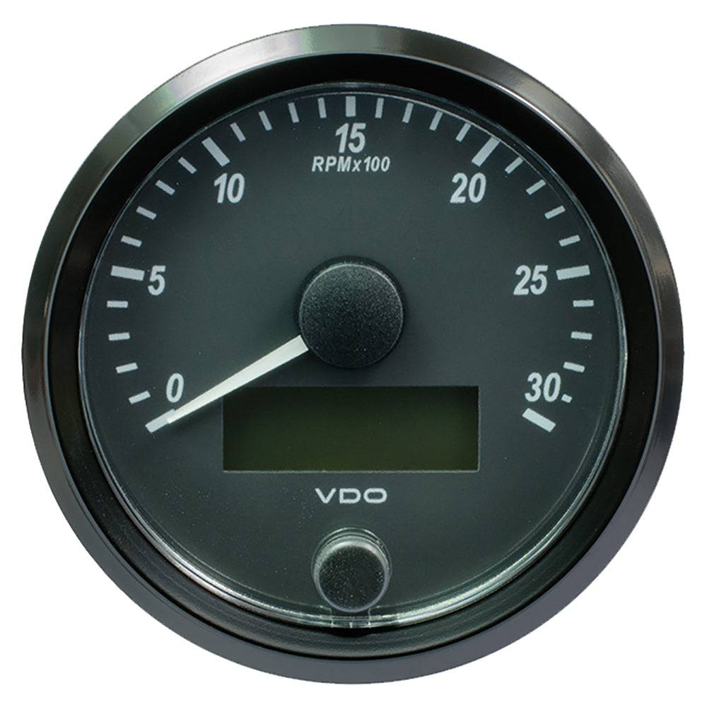 VDO SingleViu 80mm (3-1/8") Tachometer - 3000 RPM [A2C3832980030] - Twin Screws Marine Service