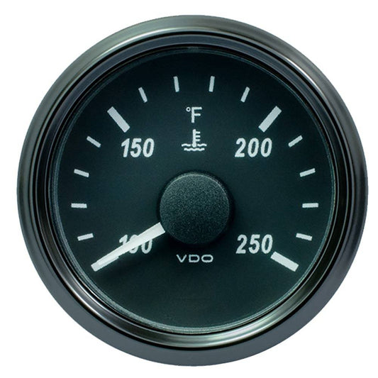 VDO SingleViu 52mm (2-1/16") Water Temp. Gauge - 250 F - 291-22 OHM [A2C3833350030] - Twin Screws Marine Service