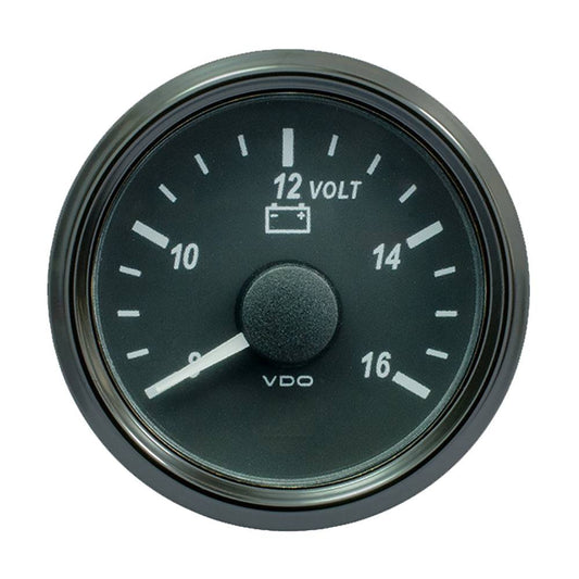 VDO SingleViu 52mm (2-1/16") Voltmeter f/12V Systems [A2C3832770030] - Twin Screws Marine Service