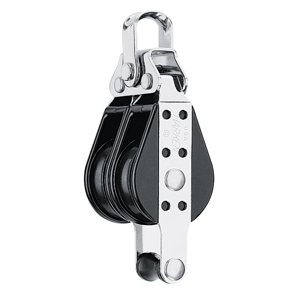 Harken 38mm Double Big Bullet Block w/Becket [128] - Twin Screws Marine Service