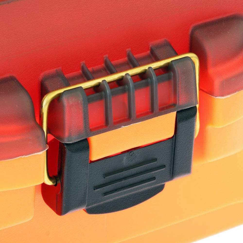 Plano 2-Tray Tackle Box w/Dual Top Access - Smoke  Bright Orange [PLAMT6221] - Twin Screws Marine Service