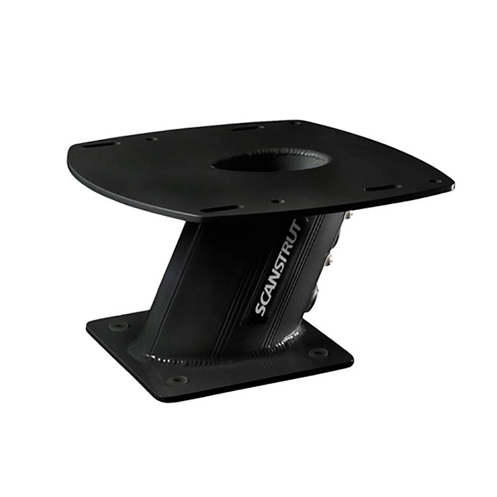 Scanstrut APT-150-01-BLK - Aluminum PowerTower Radar Mount - 6" Aft Leaning - Black [APT-150-01-BLK] - Twin Screws Marine Service