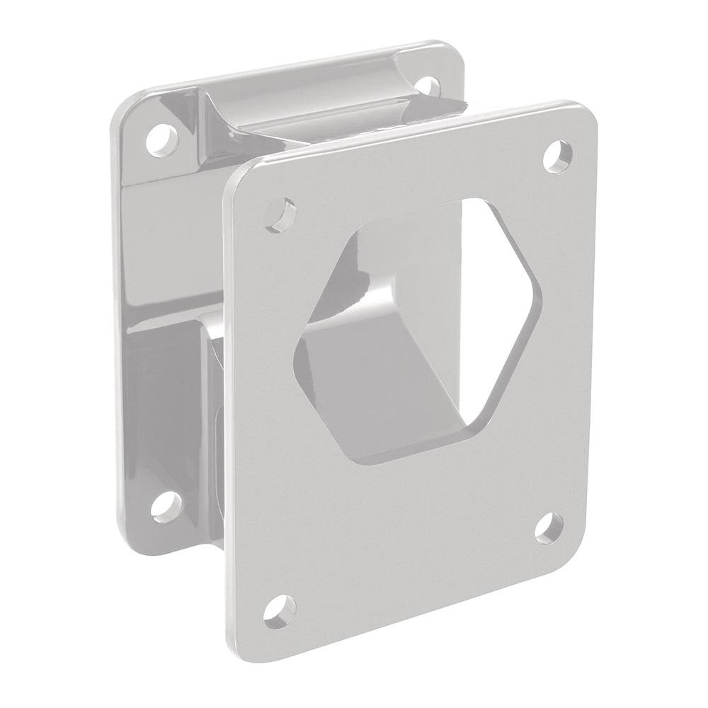 Minn Kota 3" Raptor Setback Bracket - White [1810375] - Twin Screws Marine Service