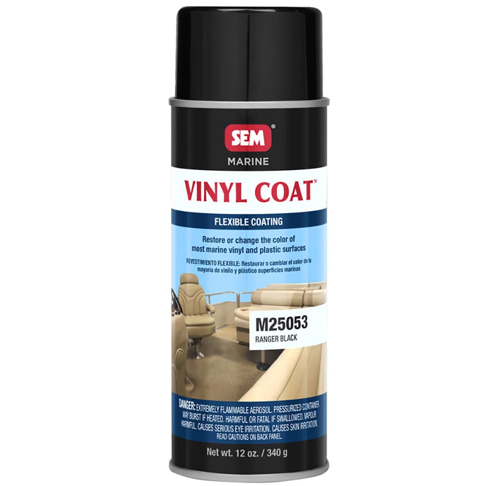 SEM Vinyl Coat - Ranger Black - 12oz [M25053] - Twin Screws Marine Service