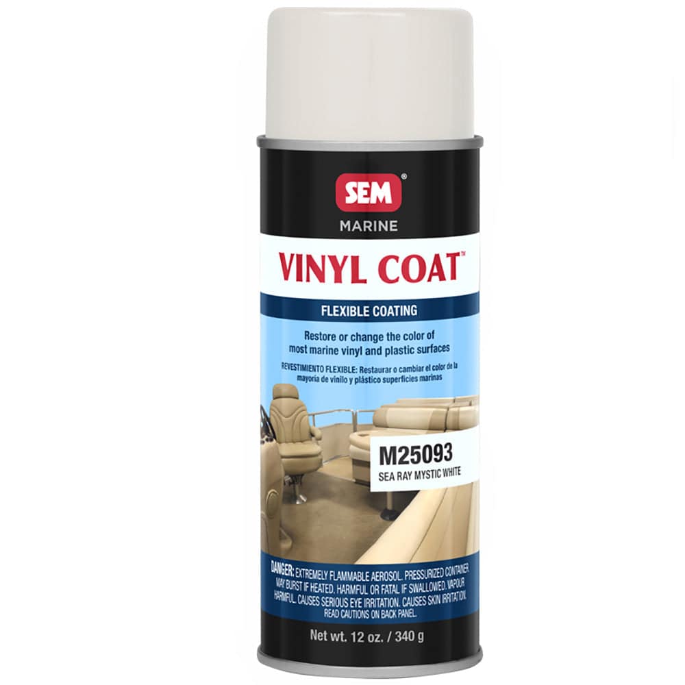 SEM Vinyl Coat - Sea Ray Mystic White - 12oz [M25093] - Twin Screws Marine Service