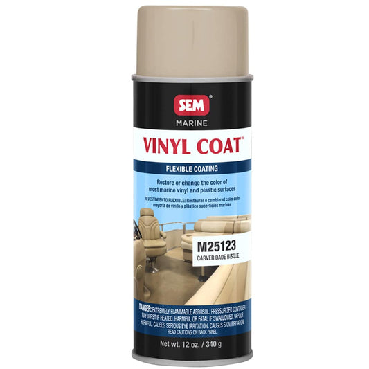 SEM Vinyl Coat - Carver Dade Bisque - 12oz [M25123] - Twin Screws Marine Service