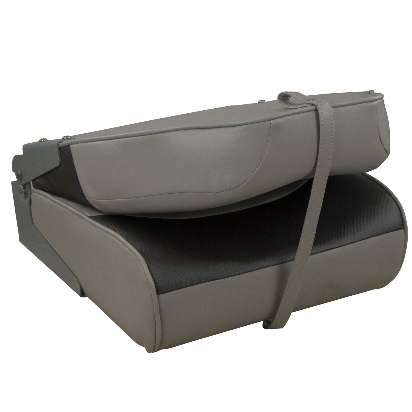 Springfield Premium Wave Folding Seat - Grey w/Meteor Stripe [1062034] - Twin Screws Marine Service