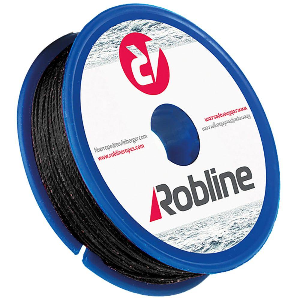 Robline Waxed Whipping Twine - 0.8mm x 40M - Black [TYN-08BLKSP] - Twin Screws Marine Service