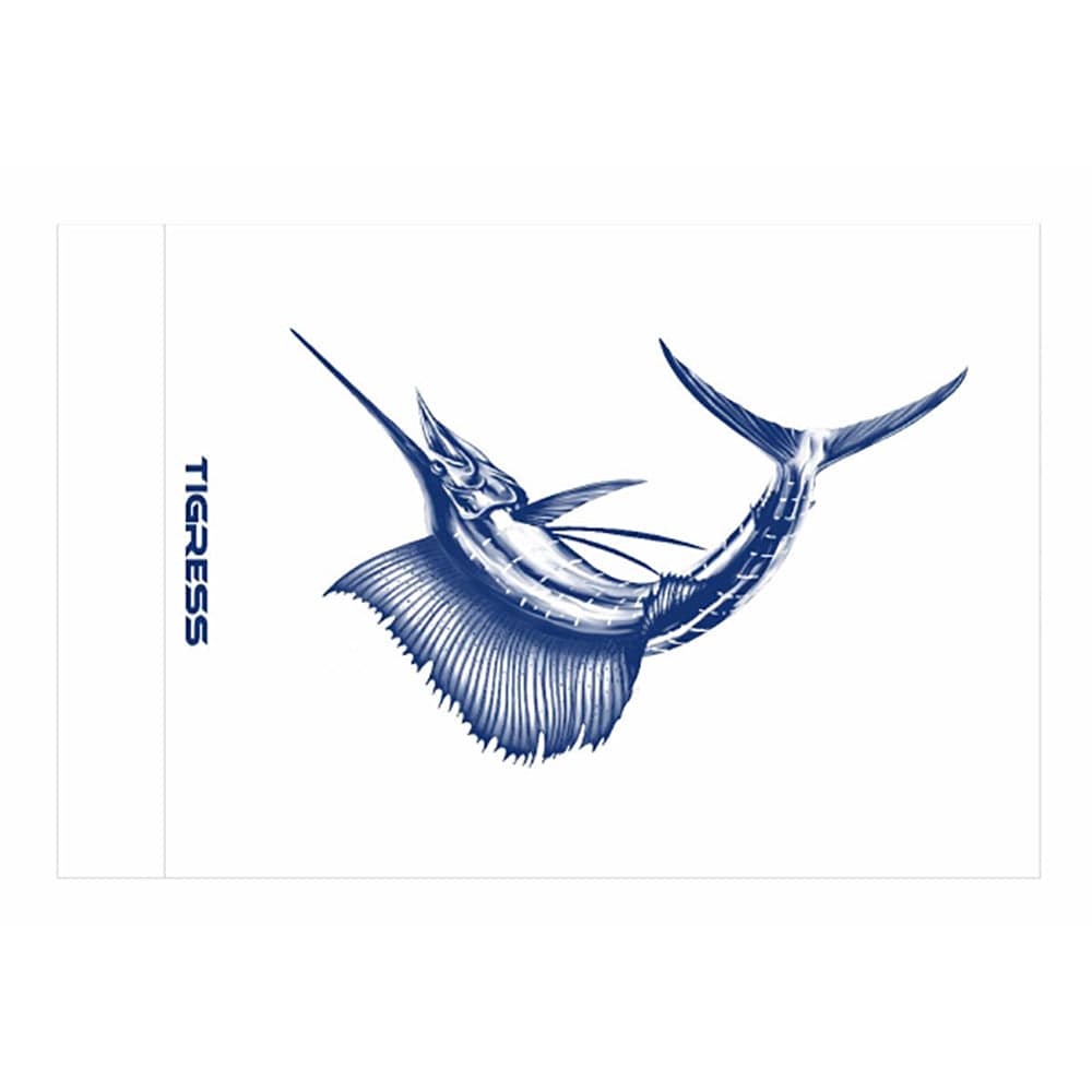 Tigress Sailfish Release Flag - 12" x 18" [88420] - Twin Screws Marine Service