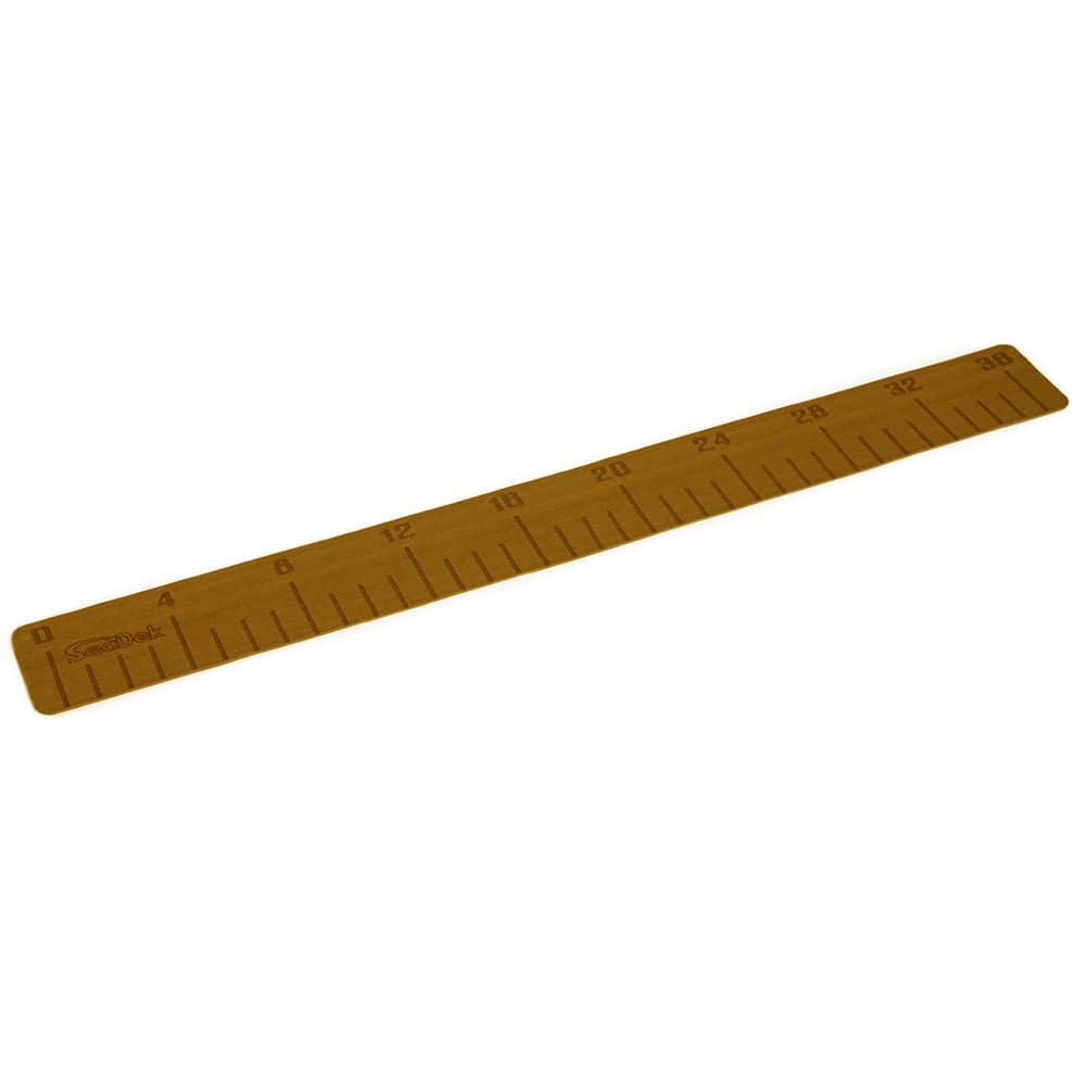 SeaDek 36" Fish Ruler - Mocha Brushed w/SeaDek Logo [22135-80090] - Twin Screws Marine Service