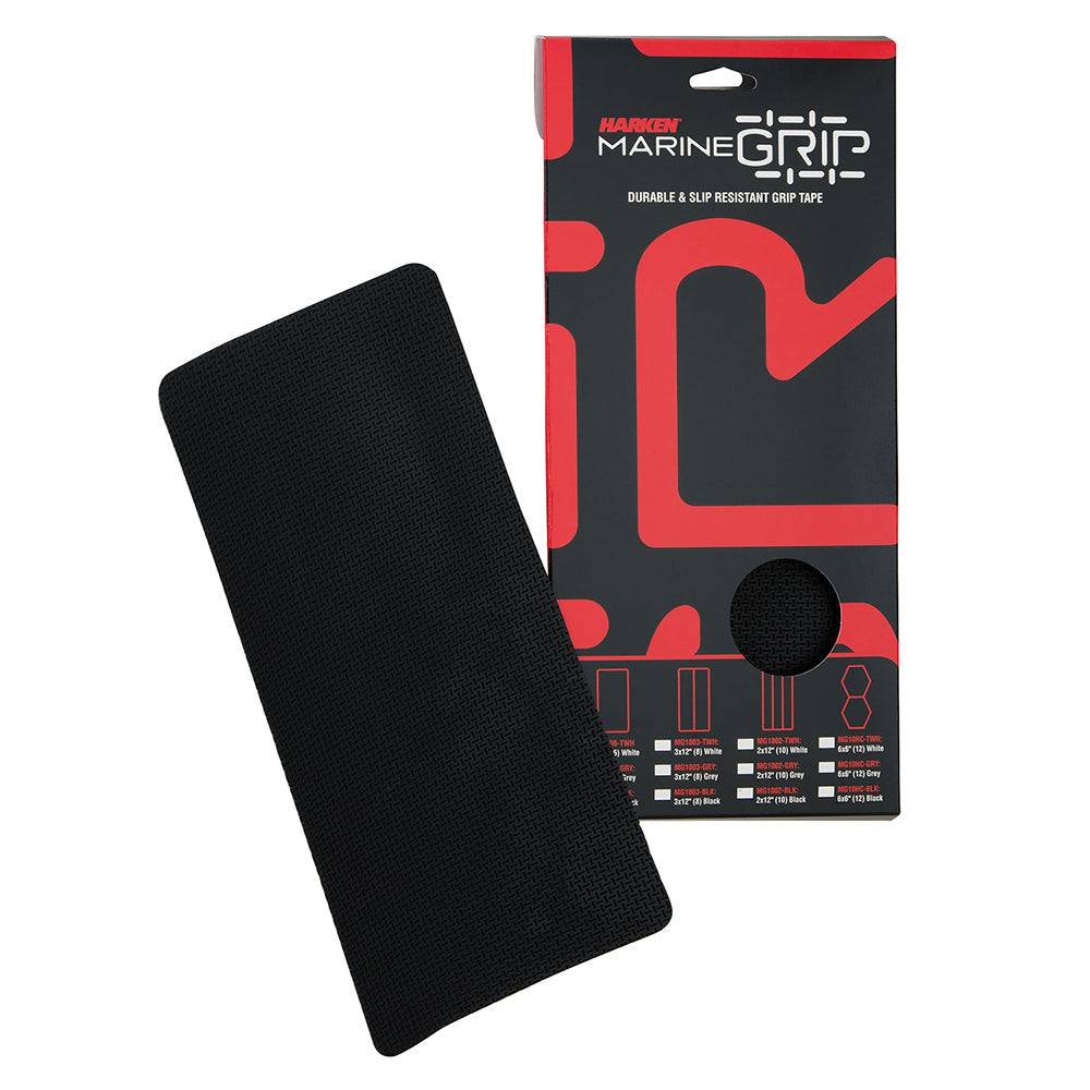 Harken Marine Grip Tape - 6 x 12" - Black - 6 Pieces [MG1006-BLK] - Twin Screws Marine Service