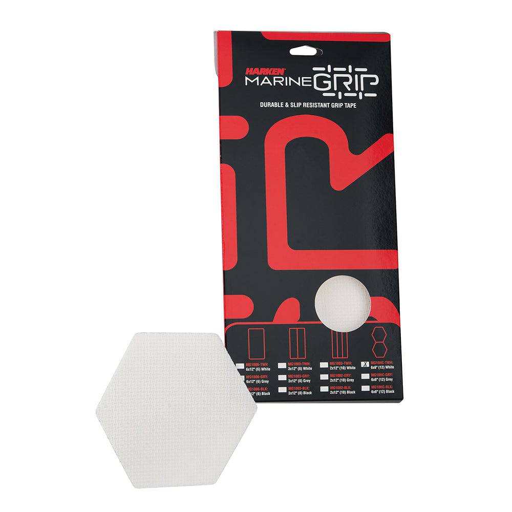 Harken Marine Grip Tape - Honeycomb - Translucent White - 12 Pieces [MG10HC-TWH] - Twin Screws Marine Service