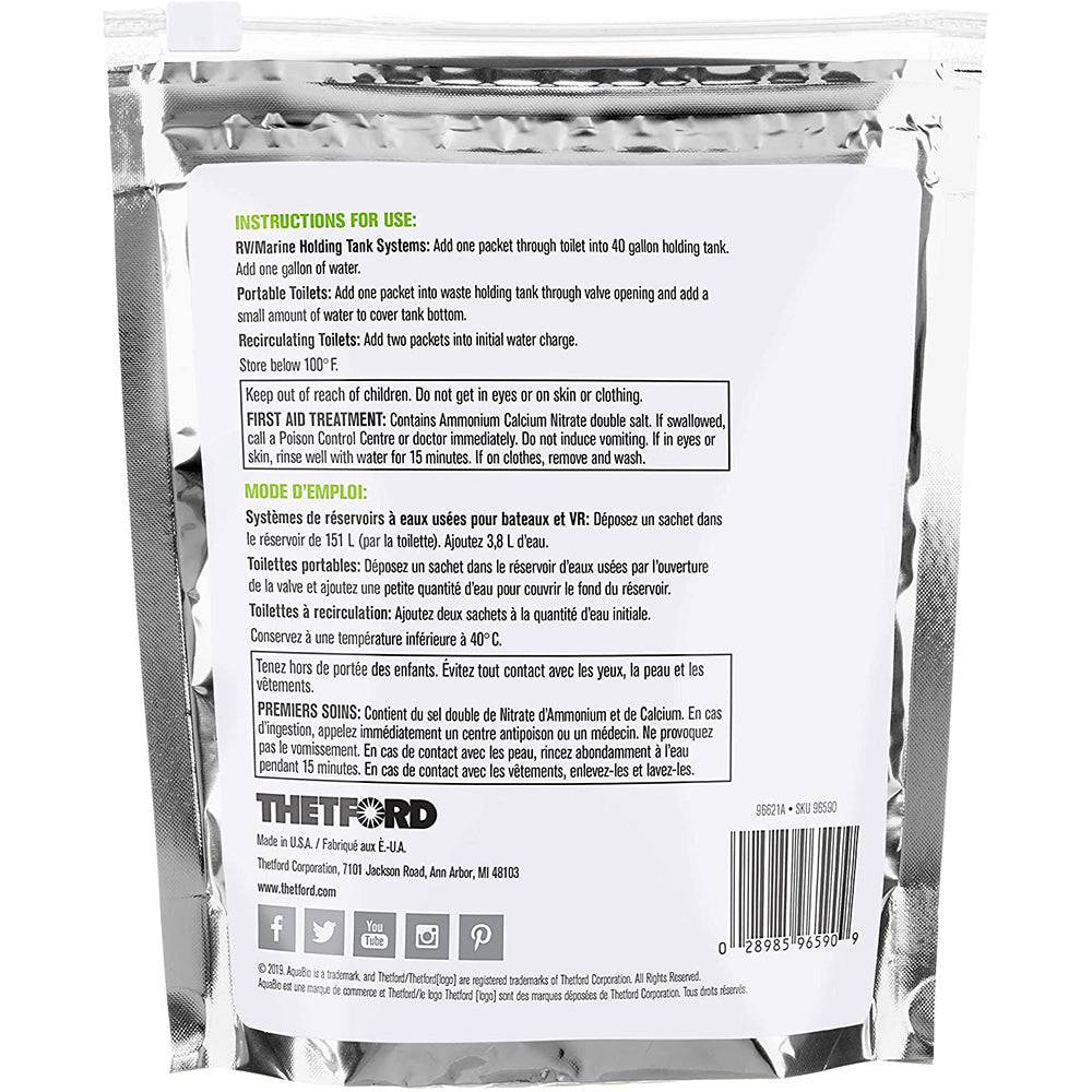 Thetford AquaBio - 16 Toss-Ins Concentrate Packets [96590] - Twin Screws Marine Service